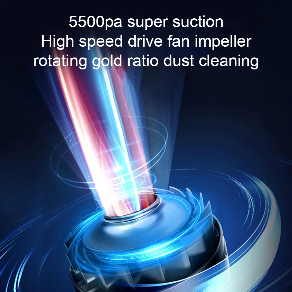 US $36.91 DC12 24V 80W Car Household Wireless Charging Dual Use High Power Handheld Mini Car Vacuum Cleaner Car Accessories Interior