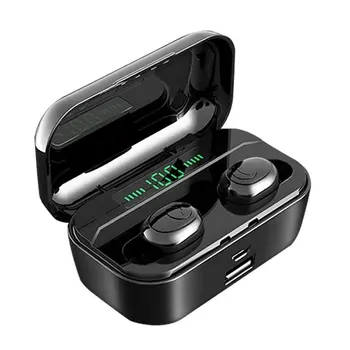

earphone wireless Bluetooth 5.0 call in-ear Stereo earphone sports with battery for all phone