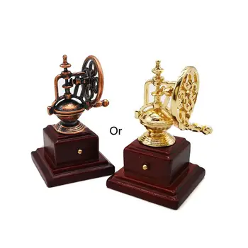 

1:12 Dollhouse Mini Grinding Coffee Machine Miniature Simulation Furniture Model