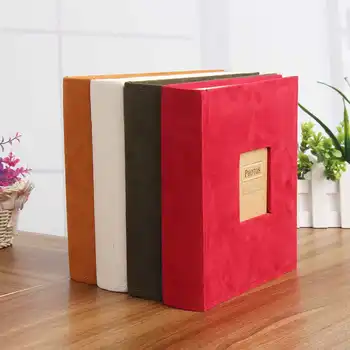 

4R 6" Photo Albums Holds 200 Photos Slip In Memo Family Memory Picture Storage Hold Case Baby Wedding Graduation Album Scrapbook