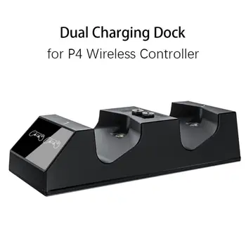 

Dual Charging Dock Led Light Display Charger for PS4 Wireless Game Controller