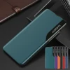 Smart View Window Flip Leather Phone Case for Xiaomi X3 NFC 10T lite 10Pro  For Redmi Note 8 pro 8T Kickstand holder case 9A 9C 1