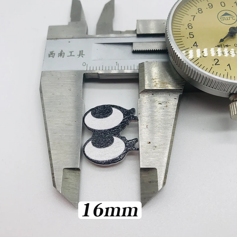 XINDONG DIY 20 шт мультфильм Деревянный глаз Форма деревянные ремесла украшения игрушки Дети ремесла 18*16 мм