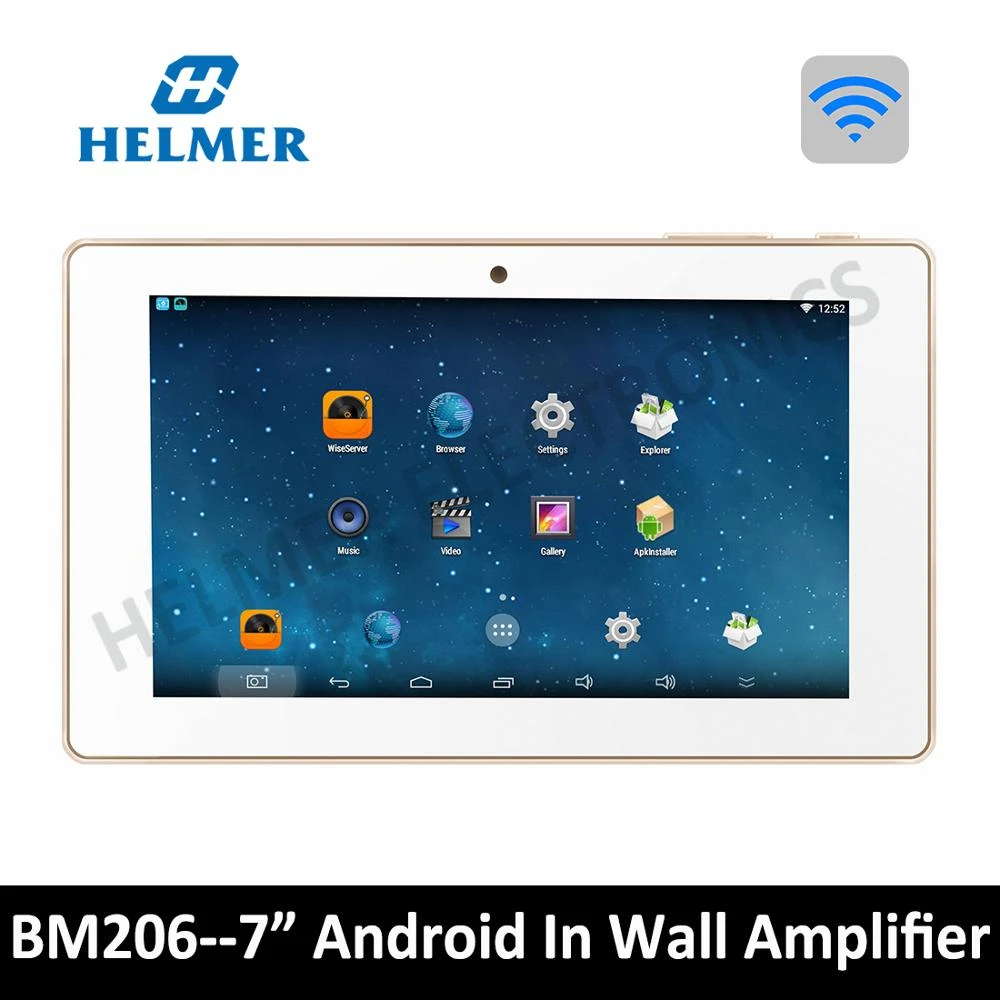 in wall touch screen stereo