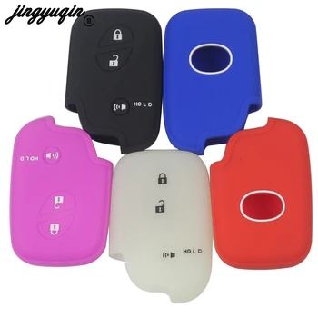 

jingyuqin Silicone car key case Key Case cover For Lexus CT200h ES 300h IS250 GX400 RX270 RX450h RX350 LX570 Key Cover Key