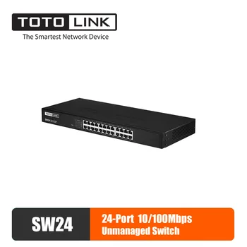 

TOTOLINK SW24 Ethernet Switch Lan Hub 24-port Fast Gigabit Network Switch Duplex Exchange
