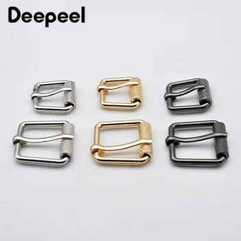 

Deepeel 5pcs ID15/20MM Pin Belt Buckles 3colors Alloy for Bags Bands Luggage Clothing Adjust Handmade Hardware Accessories AP633
