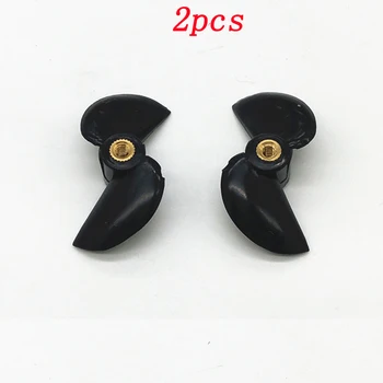 

2pcs Dia 36mm CW CCW Propeller with Copper Core M3 Thread 2-blade Paddle for RC Model Boat Speedboat 36*3mm Prop