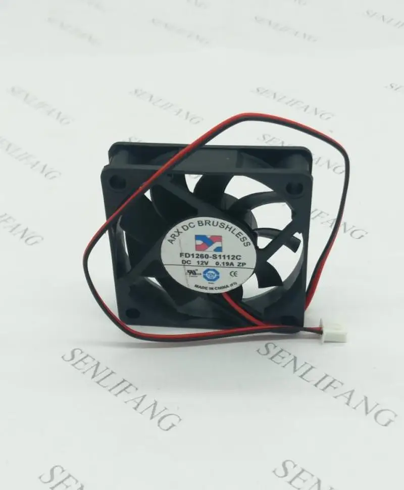 Для ARX FD1260 S1112C DC 12V 0.19A 60X60X15mm кулер для сервера Бесплатная доставка|Чистящие