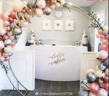 

Wedding props background ring double pole flower gate arch frame single pole arch arc wedding