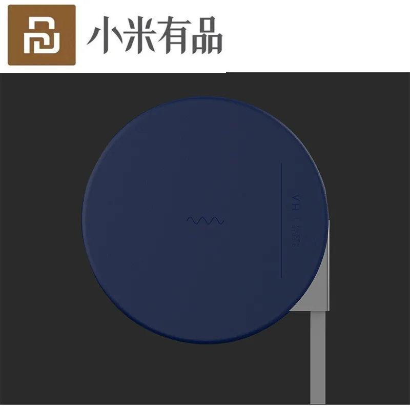 Новейший Xiaomi Eco Brand VH Беспроводное зарядное устройство 5 В/2A Вт Qi стандарт 9 В/1.67A 7