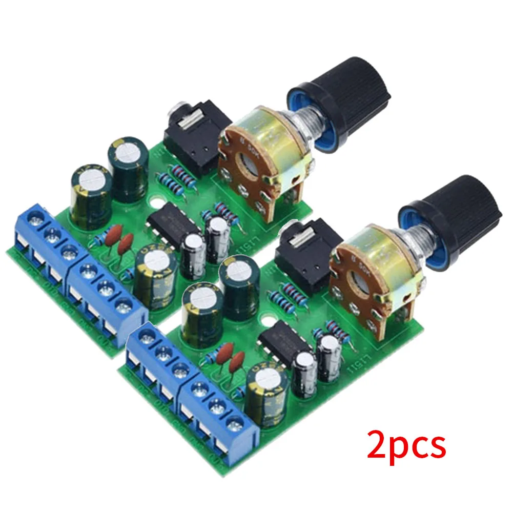 2 шт. аксессуары для дома двухканальный электронный аудио Мощность мини Регулируемый объем портативный усилитель доска DC 2 В~ 12 В стерео DIY