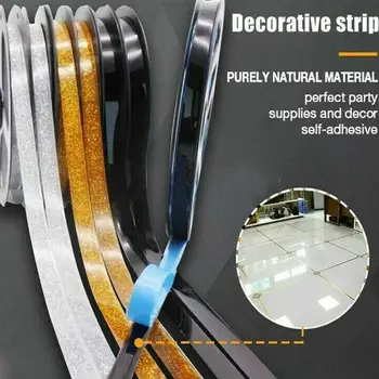 

6m Self Adhesive Waterproof Gap Stickers Kitchen Tile Corner Moisture-proof And Mold-proof Adhesive Tape Wall Decor