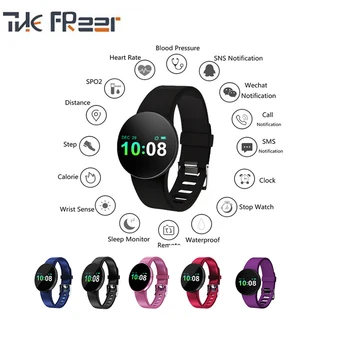 

2020 New Men's Smartwatches D3 Plus Heart Rate Sphygmomanometer Ladies Call Reminder Waterproof Wrist Strap Casual Watch
