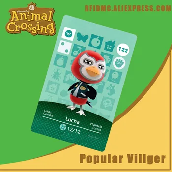 

122 Lucha Animal Crossing Card Amiibo for New Horizons
