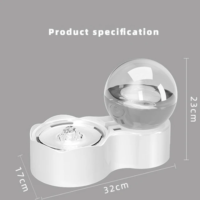 2.3L Automatic Cat Water Fountain With Faucet Dog Water Dispenser Transparent Filter Drinker Pet Sensor Auto Drinking Feeder 3