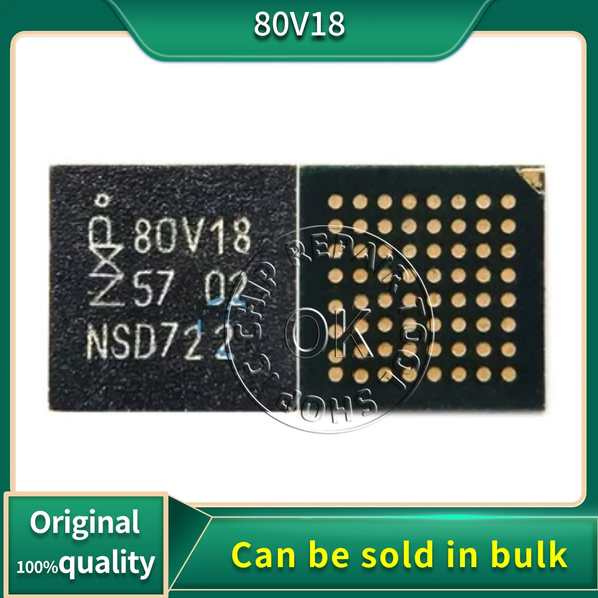 1-10 шт./лот Новый 80V18 PN80V NFC _ RF контроллер управления ic чип для iPhone 8 8Plus X |