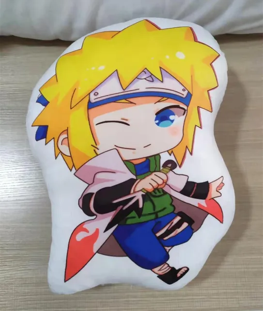 Almofada Ploosh Minato Namikaze Hokage Konoha Naruto Ninja Desenho Do  Tecido Liso