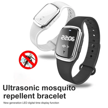 

For Kids Adult Ultrasonic Insect Mosquito Capsule Pest Insect Bugs Control Mosquito Repellent Portable Wristband Mosquito Killer
