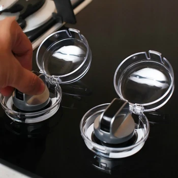 

2 Pcs Baby Stove Safety Covers Child Switch Cover Gas Stove Knob Protective Cover Baby Safety Lock Natural Gas Switch Cov