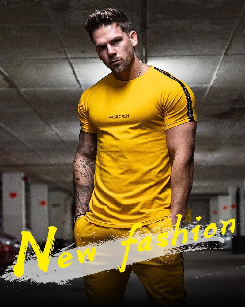 Muscle Dr. Европа и Америка братья стиль лето бег спортивная футболка для мужчин Фитнес короткий рукав тренировочная одежда Quic