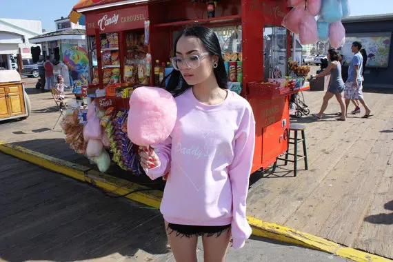 Джемпер Moletom Do Tumblr Топы для папы Розовый свитер девочек Пуловеры Blusa Свитер |