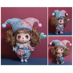 Costume Super mignon de 18CM, poupées de Clown, princesse rose, jouet en vinyle, modèle, cadeau pour enfants, C1647 