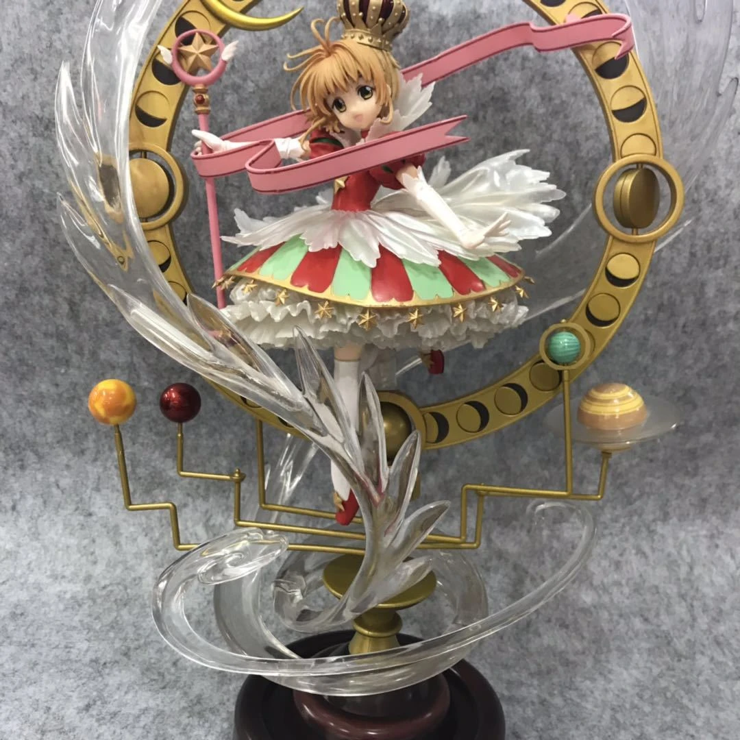 Anime Card captor Sakura Figure Model Sakura Kinomoto PVC Girl Statue Toy Gifts
