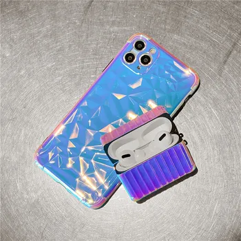 

For AirPods Pro Case Wireless Earphone Charging Box Protective Cover Plating PC Case for Apple Airpods 3 Earphone Charging Box