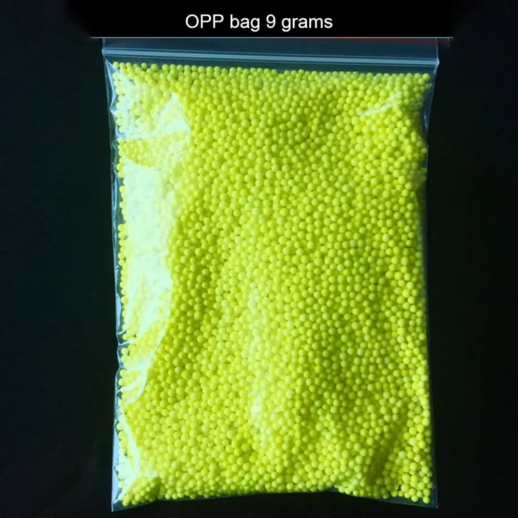 

9G/Bag DIY Snow Mud Particles Accessories Slime Balls Small Tiny Foam Beads For Floam Filler For DIY Supplies
