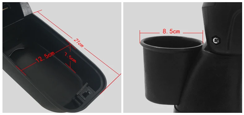 Автомобильный подлокотник коробка держатель для чашки кожаный для хранения для Smart 453 fortwo forfour автомобильные аксессуары интерьер укладка Tidying автомобильный Органайзер