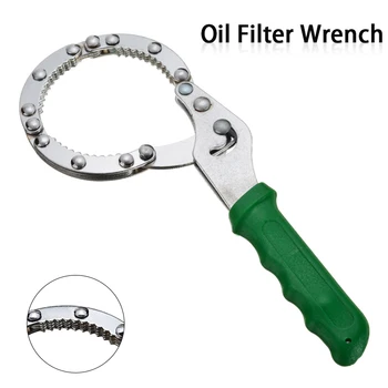 

1pc Car Oil Filter Wrench Remover Accessories Rustproof Portable Ergonomic Flexiblely Handcuff Style Repair Adjustable Tool