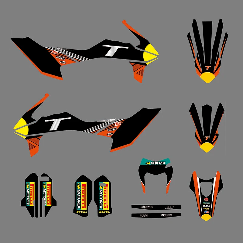 

Decal Sticker for KTM SMCR 690 2019 2020 2021 SMC-R SMC R 690 Motorcycle Fairing Graphics Kit