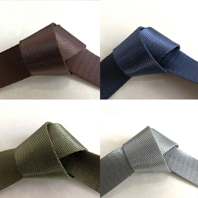Nylon Webbing 5 Yards 38mm Herringbone Pattern Knapsack Strapping Sewing Bag Belt Accessories