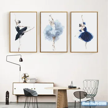 

5D DIY Full Square/Round Diamond Painting Ballerina Diamond Embroidery Ballet Girls Picture Of Rhinestone Home Decor