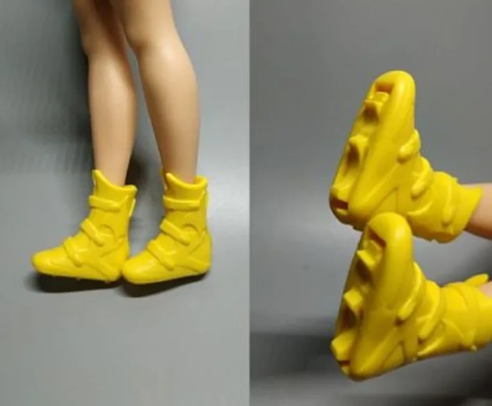 Новые модели игрушек обувь на высоком каблуке туфли на плоской подошве красные туфли желтые туфли для высоких и полных куклы BB A112
