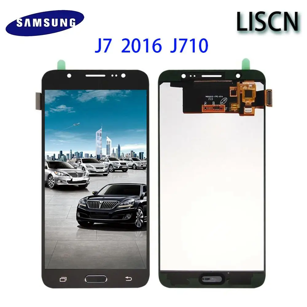 Регулировка яркости для Samsung Galaxy J7 2016 j710 J710F J710M J710MN J710H J710FN ЖК сенсорный экран