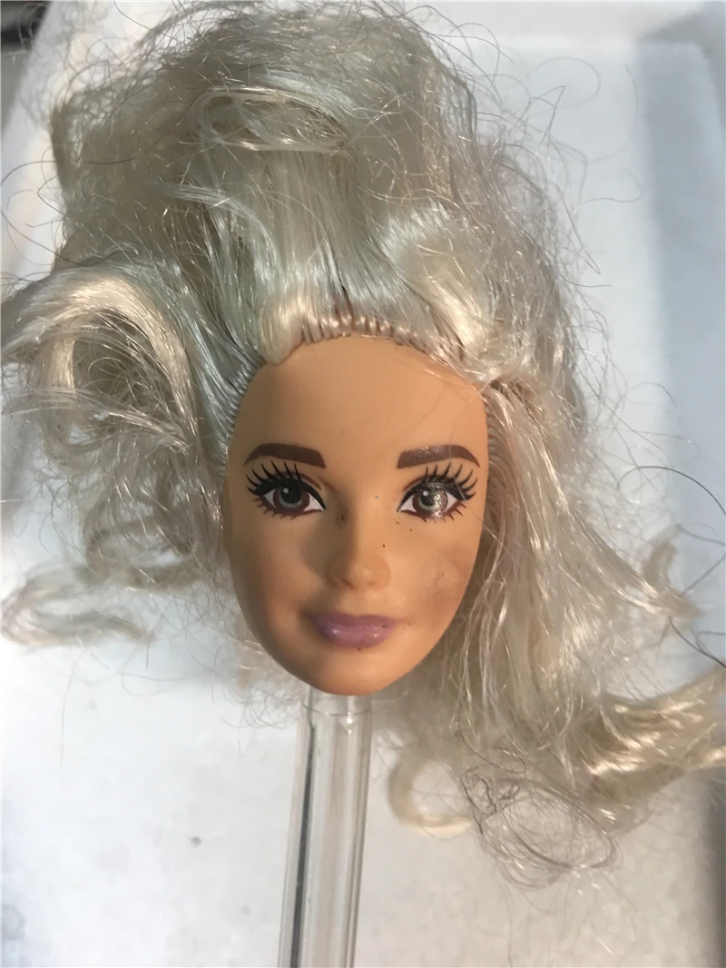 Редкая Ограниченная Коллекция кукольных головок принцесса Баби кукла голова девочка Сделай Сам туалетный волос игрушки любимое качество принцесса кукла голова игрушка - Цвет: 12