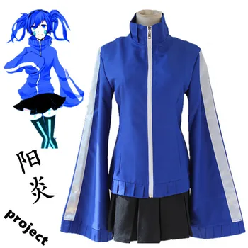 

MekakuCity Actors Kagerou Project Enomoto Takane Ene Costumes Cosplay School Uniform Halloween Costumes lady's beautiful skirt
