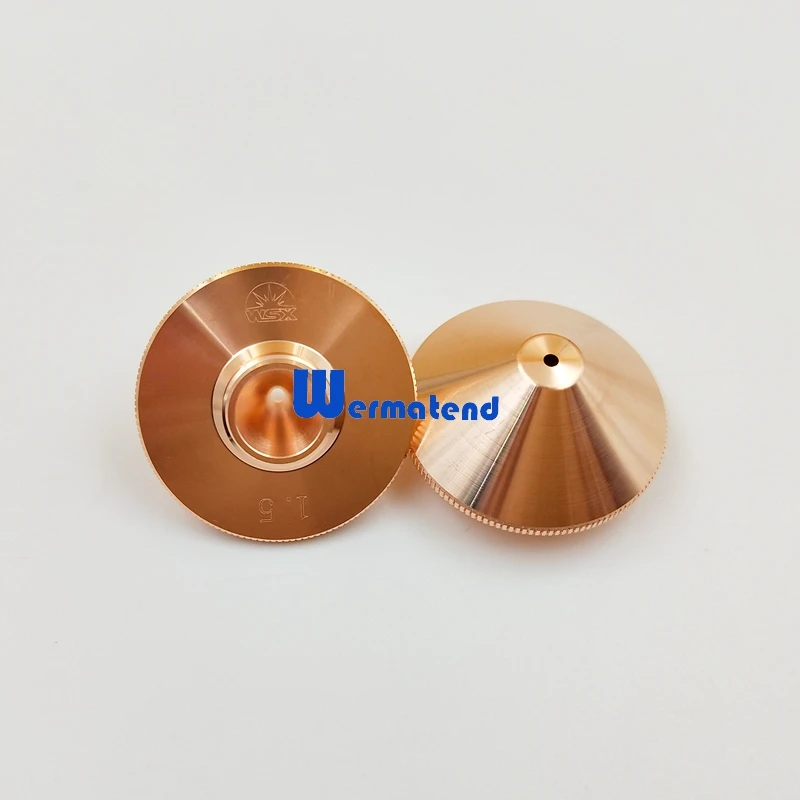 Wermatend оригинальные WSX однослойные сопла высокого качества для Precitec/Han's Laser/WSX D28 H15