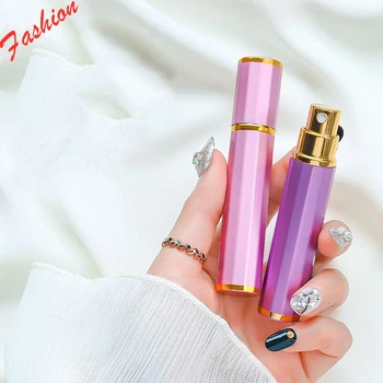 

8ML Scent Pump Spray Freshener pump cover empty cosmetic containers Portable small Travel Refillable Perfume Atomizer Bottle