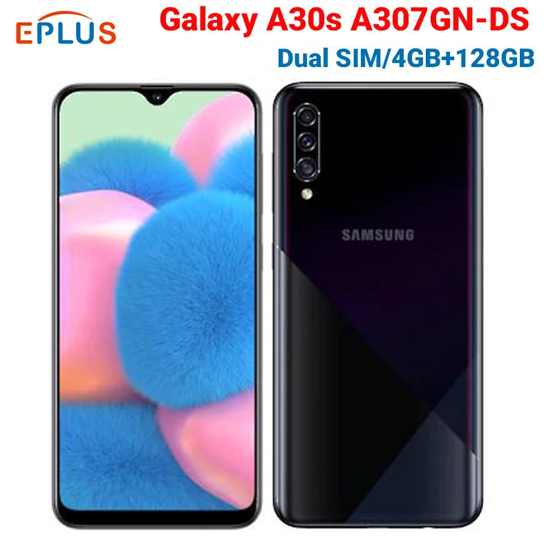 Мобильный телефон Samsung Galaxy A30s A307GN/DS 4 Гб + 64 Гб/128 ГБ тройная задняя камера 6 дюйма 25