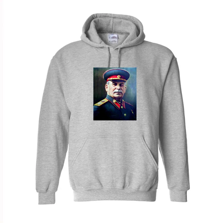 

Funny Men' stalin russia Print Fleece Hoodies Sweatshirts Winter Unisex Hip Hop Swag Sweatshirts Hoodies Women Hoody Clothes