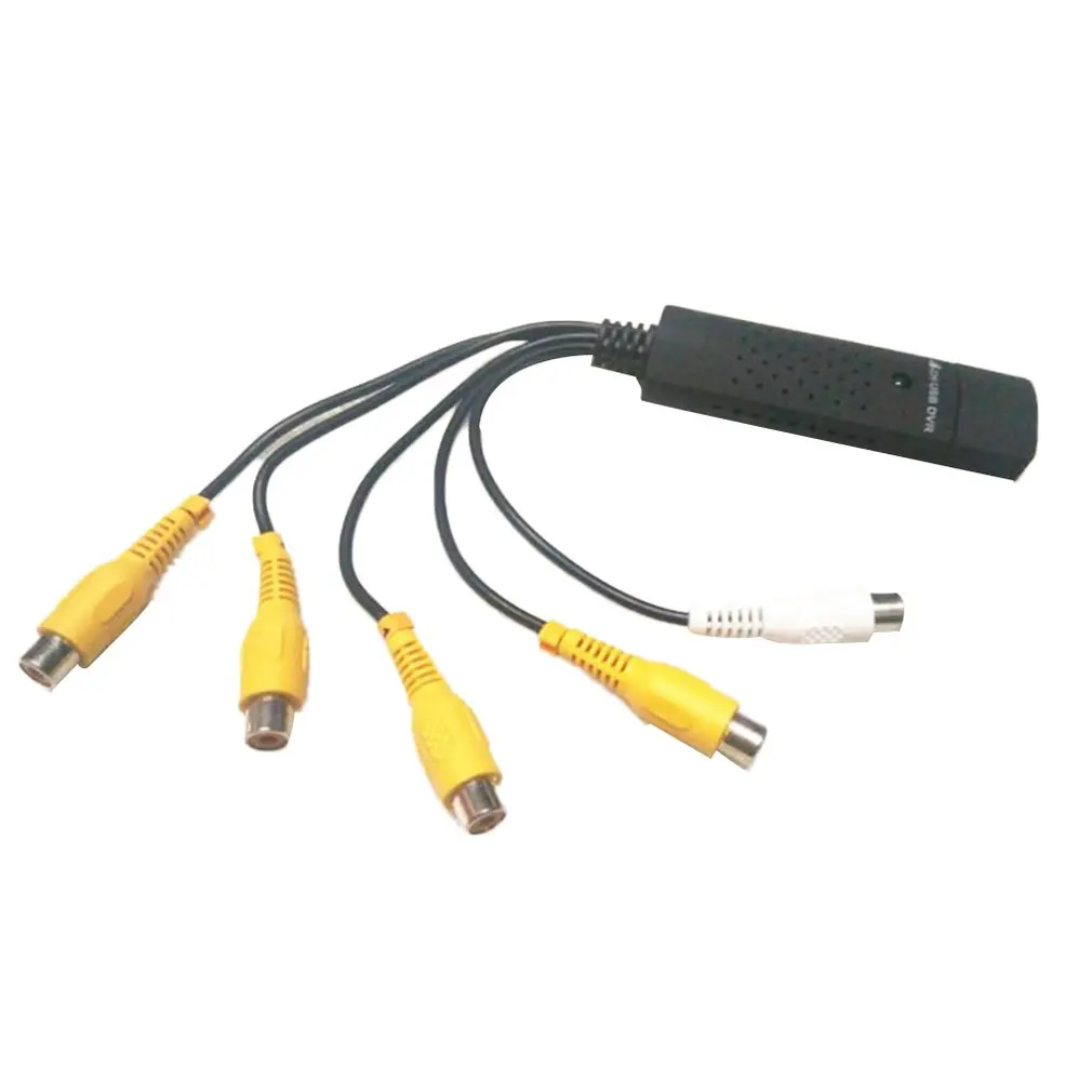 4 канала USB видеокассеты к DVD конвертер видео захвата адаптер для записи многоформатного видео для отображения на ПК
