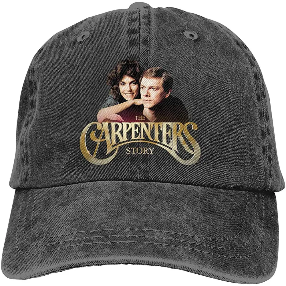 BudSoto Carpenters унисекс классический стиль бейсболка Регулируемая однотонная папа шляпа для женщин мужчин черный