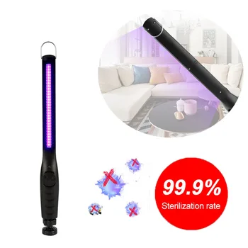 

1PC Disinfection Uv Light Rechargeable COB UVC Sanitizer Bulb Stick Household Bactericidal Lamp For Wand Home Hotel Travel