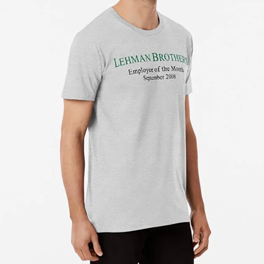 Lehman Brothers футболка с рисунком из фильма Политология Братья Леман большой банк