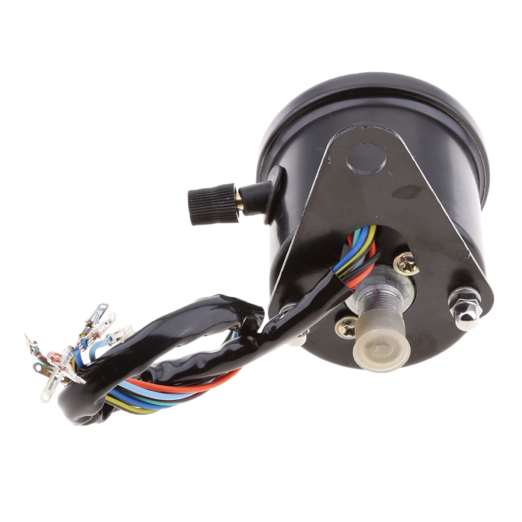 1 Piece Motorbike Tachometer 0-140 KMH Spare Parts Speedometer Universal Speedometer