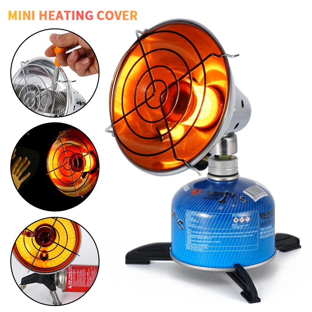 Portable Camping Propane Butane Gas Heater Outdoor Heating Stove with Stand 1