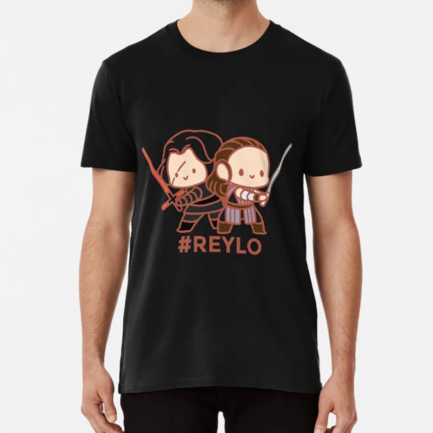 Черный Команда Reylo футболка reylo - Цвет: Черный
